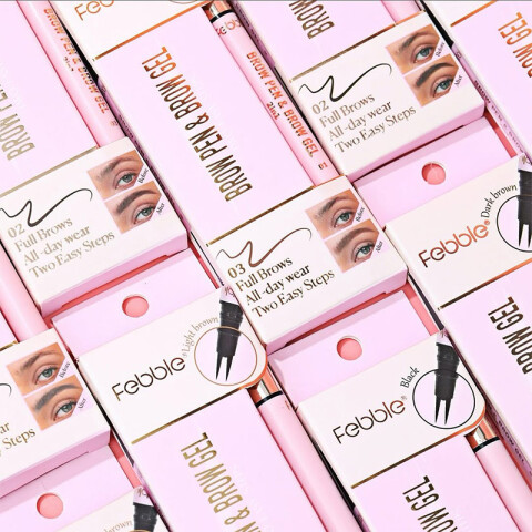 FEBBLE Lápiz y gel para cejas Febble Lápiz Y Gel Para Cejas