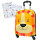 Valija Infantil C/set Organizador De Viaje Animales Val002001-tig