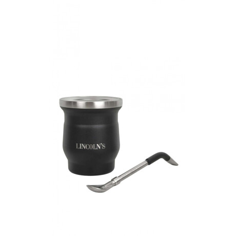 Kit Mate Y Bombilla Negro