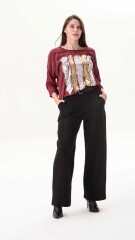 Blusa Serena Bordó