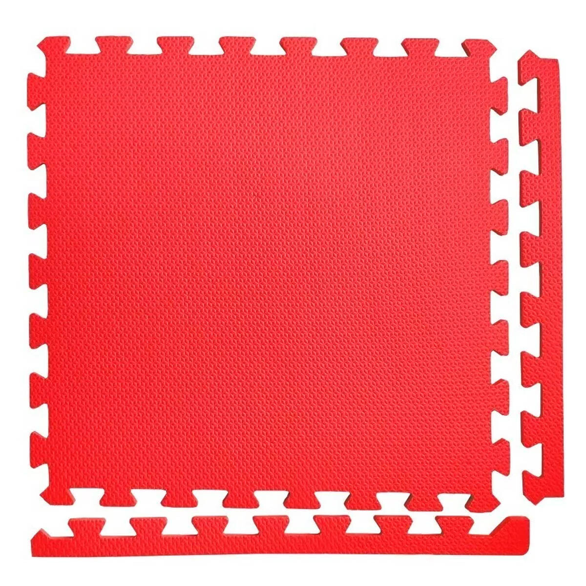 Piso Goma Eva Tatami Encastrable 1x1mt X1cm Piscina - Rojo 