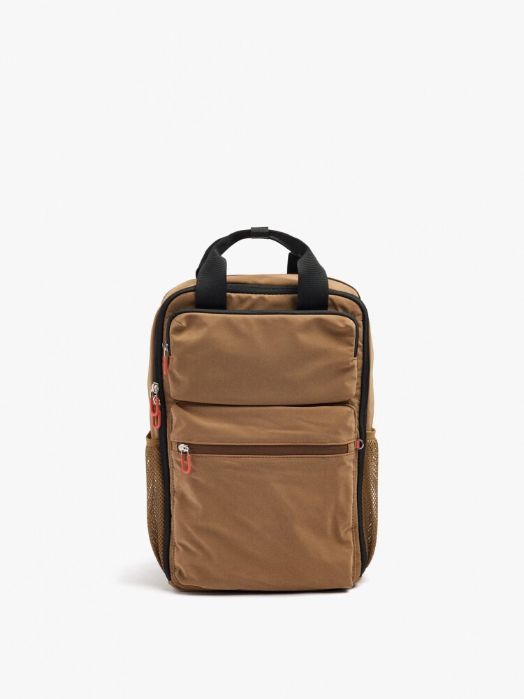 Mochila De Cabina De Nylon camel