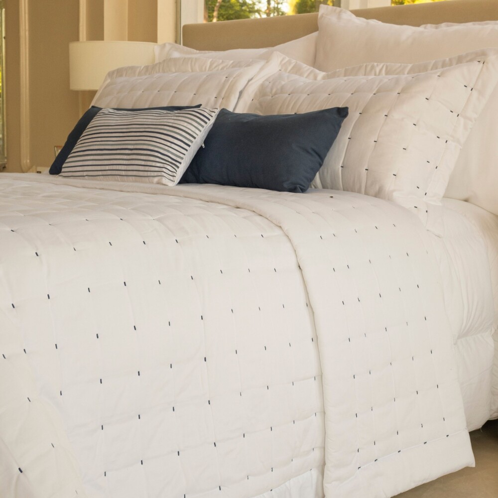 Acolchado + Fundas 2 Plazas - Capitone 400 hilos Acolchado + Fundas 2 Plazas - Capitone 400 hilos