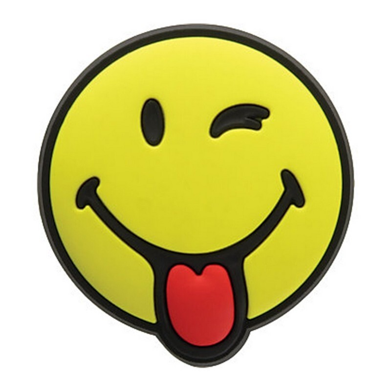 Jibbitz™ Charm Brand Silly Smiley Multicolor