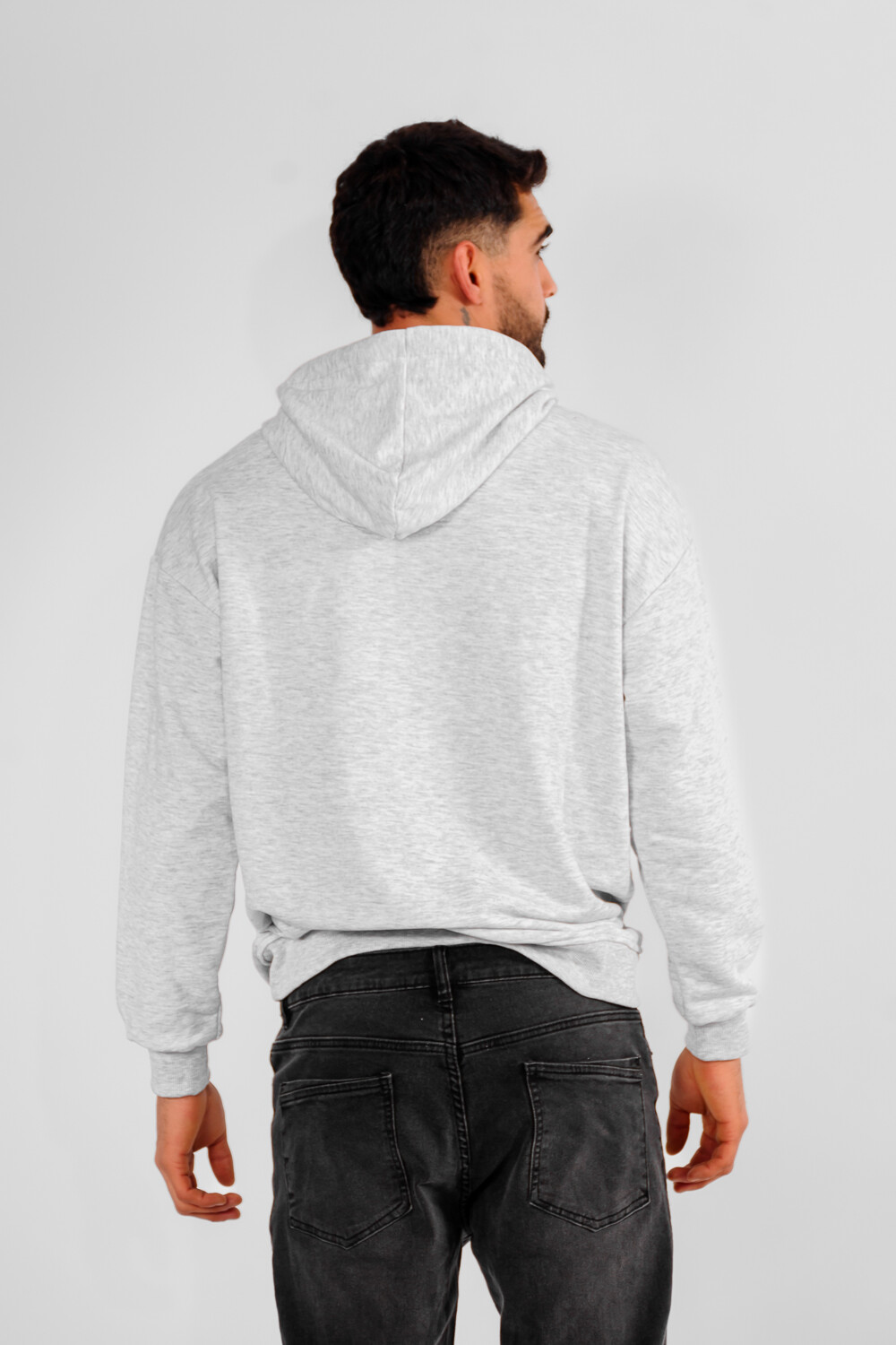 Buzo Felin Gris Melange