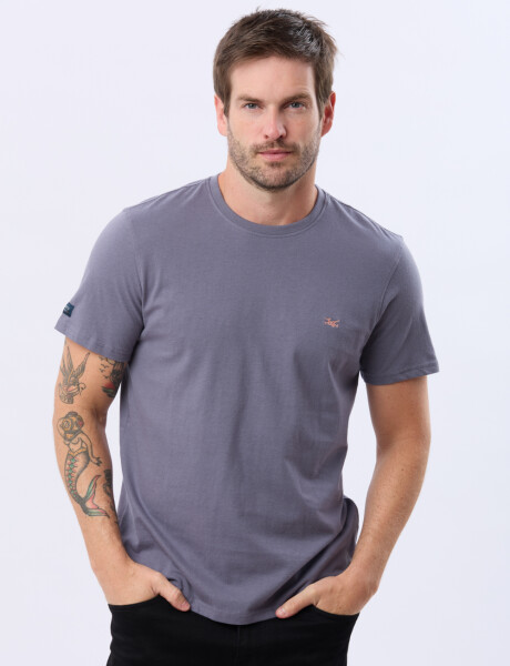REMERA BÁSICA DE ALGODÓN Indigo