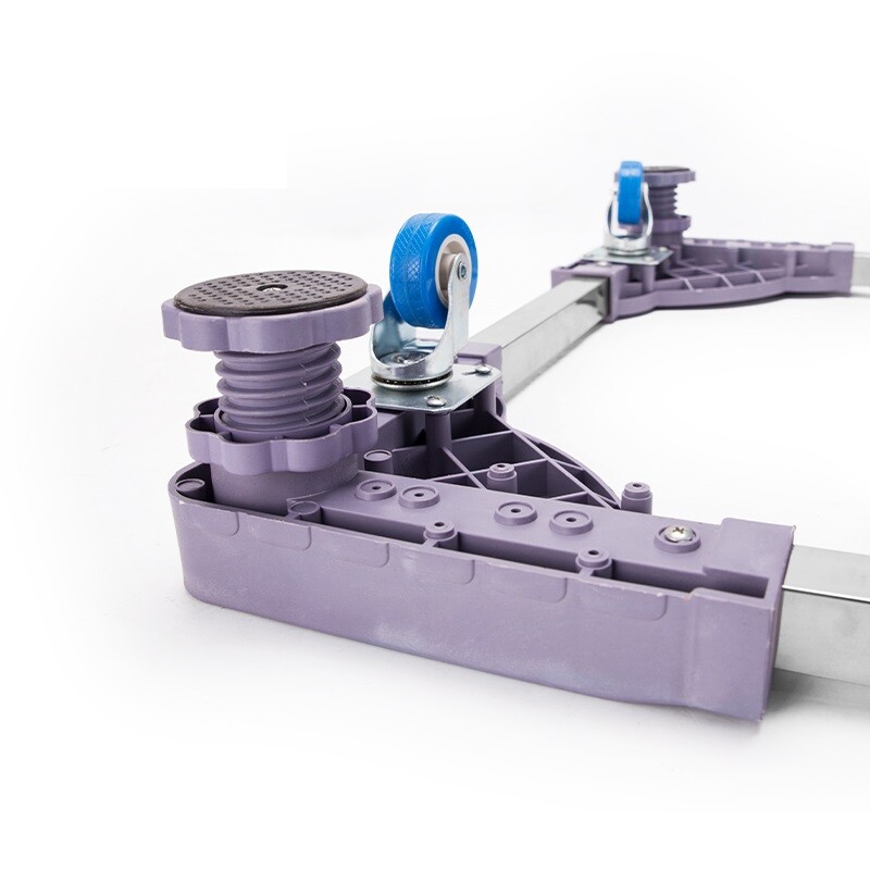 DINGQI CARRO SOPORTE AJUSTABLE PARA HELADERA 33 x 40 CM 4 RU Dingqi Carro Soporte Ajustable Para Heladera 33 X 40 Cm 4 Ru