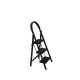 Escalera Tijera 3 Escalones Base Antideslizante Negro