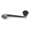 MANIJA LEVANTA CRISTAL FUSCA 1200 (CROMADA CON NEGRO) Manija Levanta Cristal Fusca 1200 (cromada Con Negro)