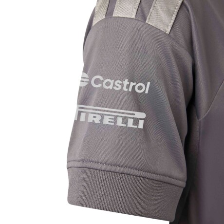 Remera adidas Piloto Audi Revolut F1 Team Version Fan de niñ Grey