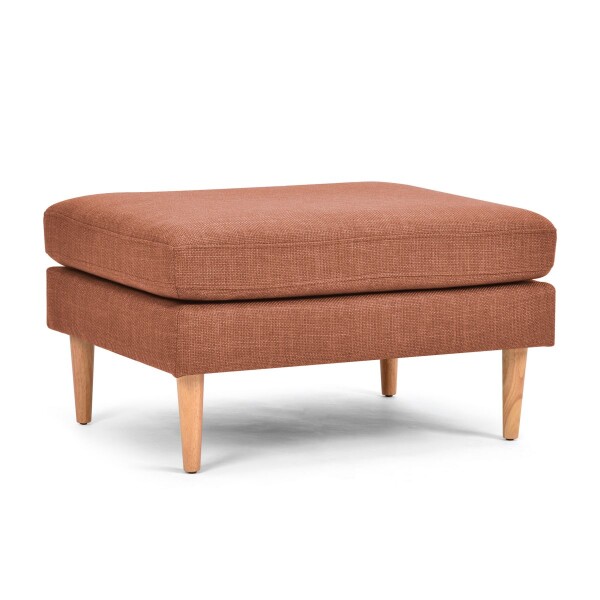 Isla Pie De Cama Puff Apoyapies Otomano Tokio MARRON