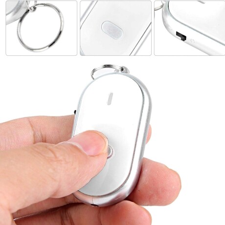 Buscador de Llaves Key Finder Llavero con Llamador BLANCO