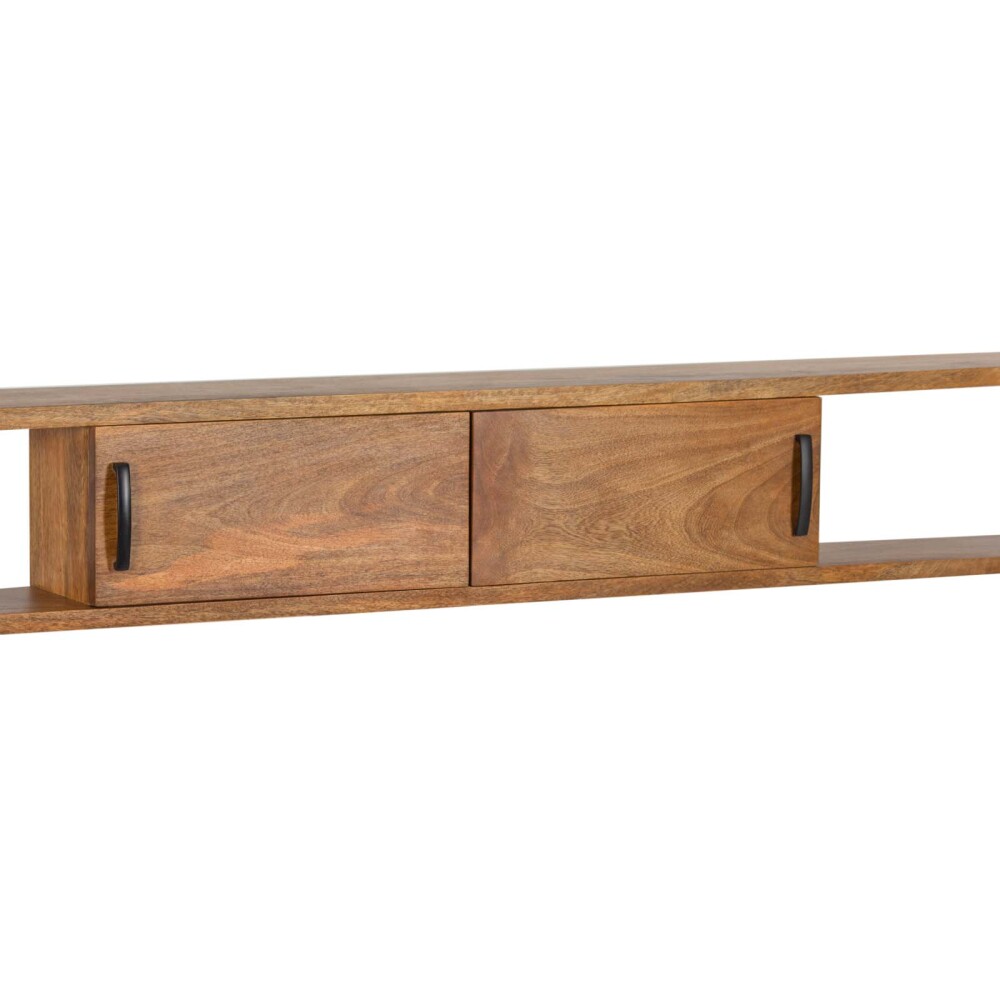 MUEBLE PARA TV MADERA MARRON AÉREO CASTAÑO
