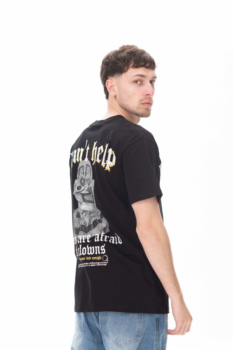 Remera Help Negro