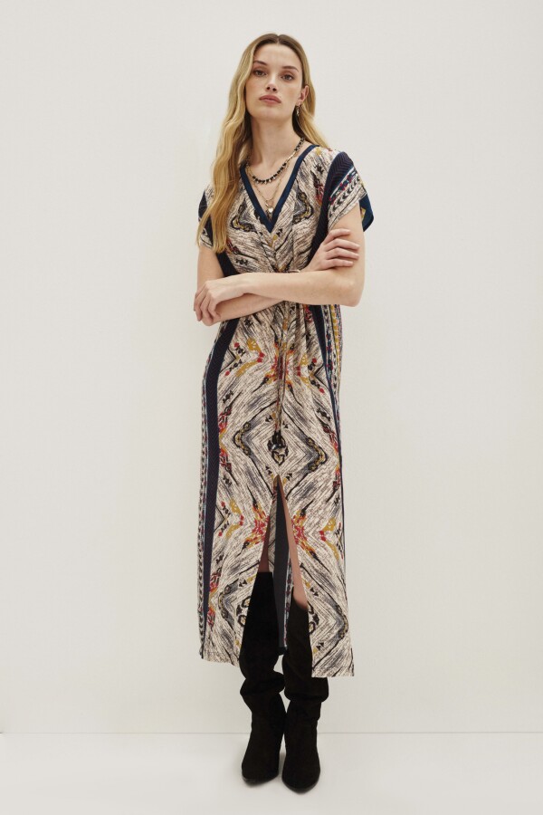 Vestido Buganda Billie Azul