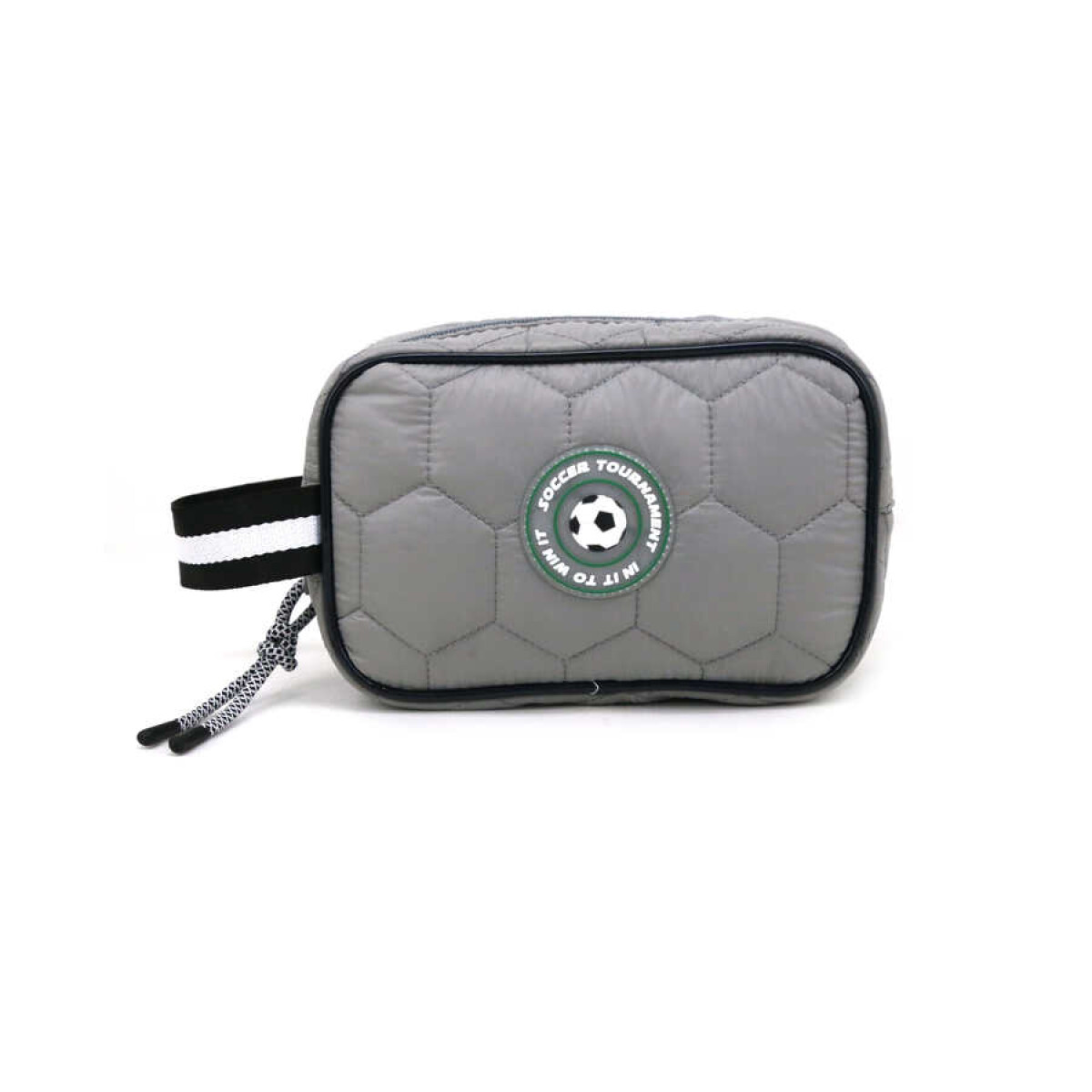 Cartuchera Trendy Soccer - GRIS 