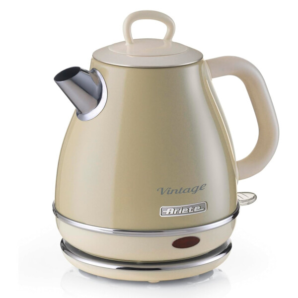 Hervidor Vintage Ariete 2869, Cap. 1 Litro, 2000 W HERVIDOR ARIETE BEIGE VINTAGE 1460037
