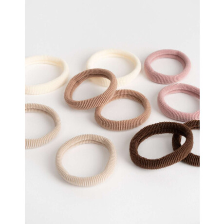 Set De Gomitas Elásticas Combinacion Multicolor