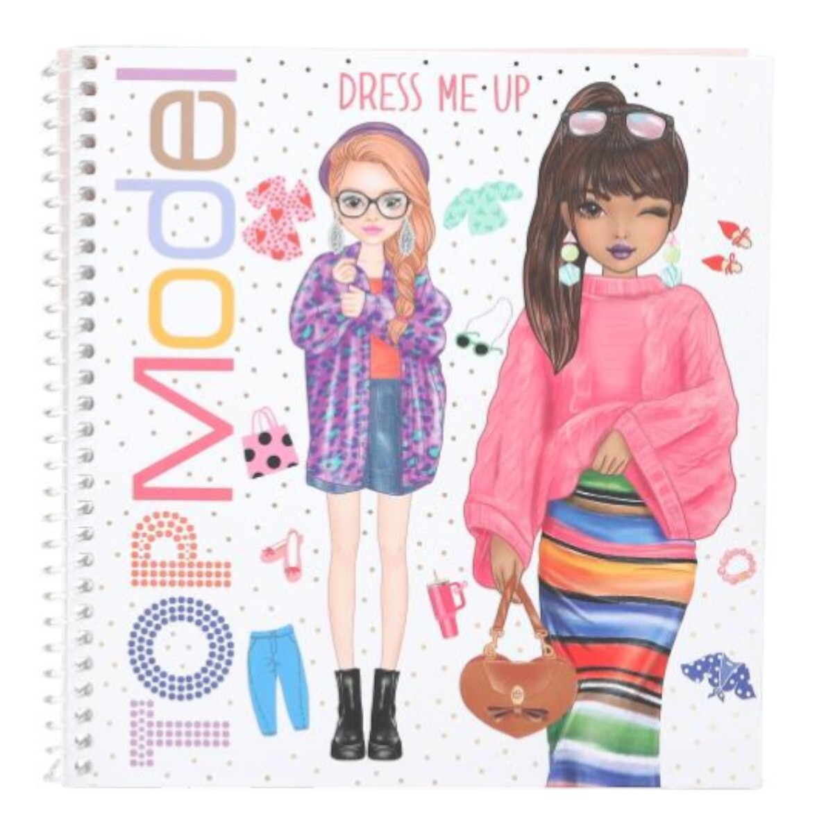 Libro de Stickers Top Model Dress Me Up 