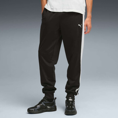 Pantalón Largo Ess T7 Poly de Hombre Negro