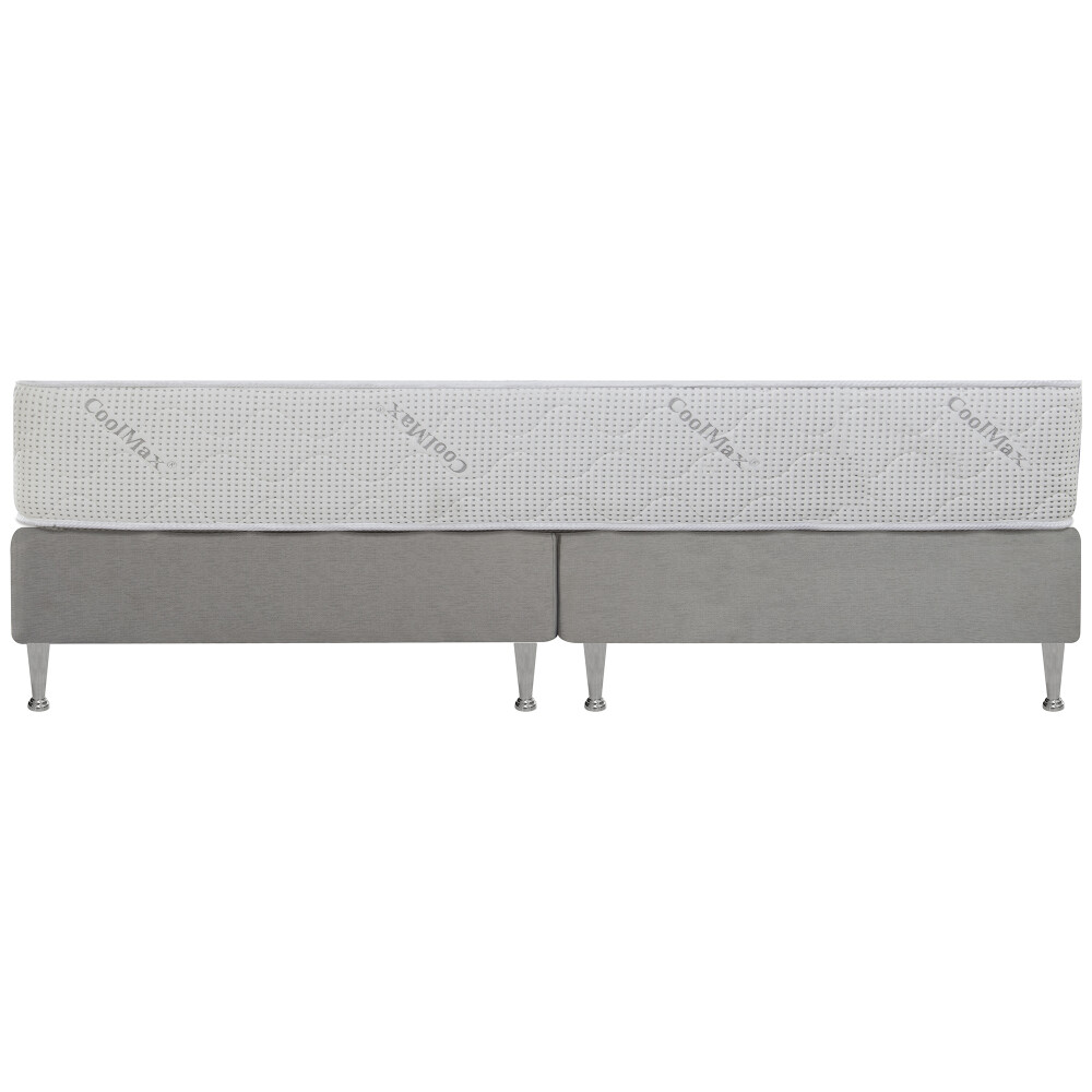 SOMMIER KING RESORTES POCKET DENSIDAD CRYSTAL