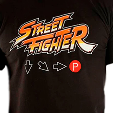Remera Street Fighter Flechas - Talle M Remera Street Fighter Flechas - Talle M