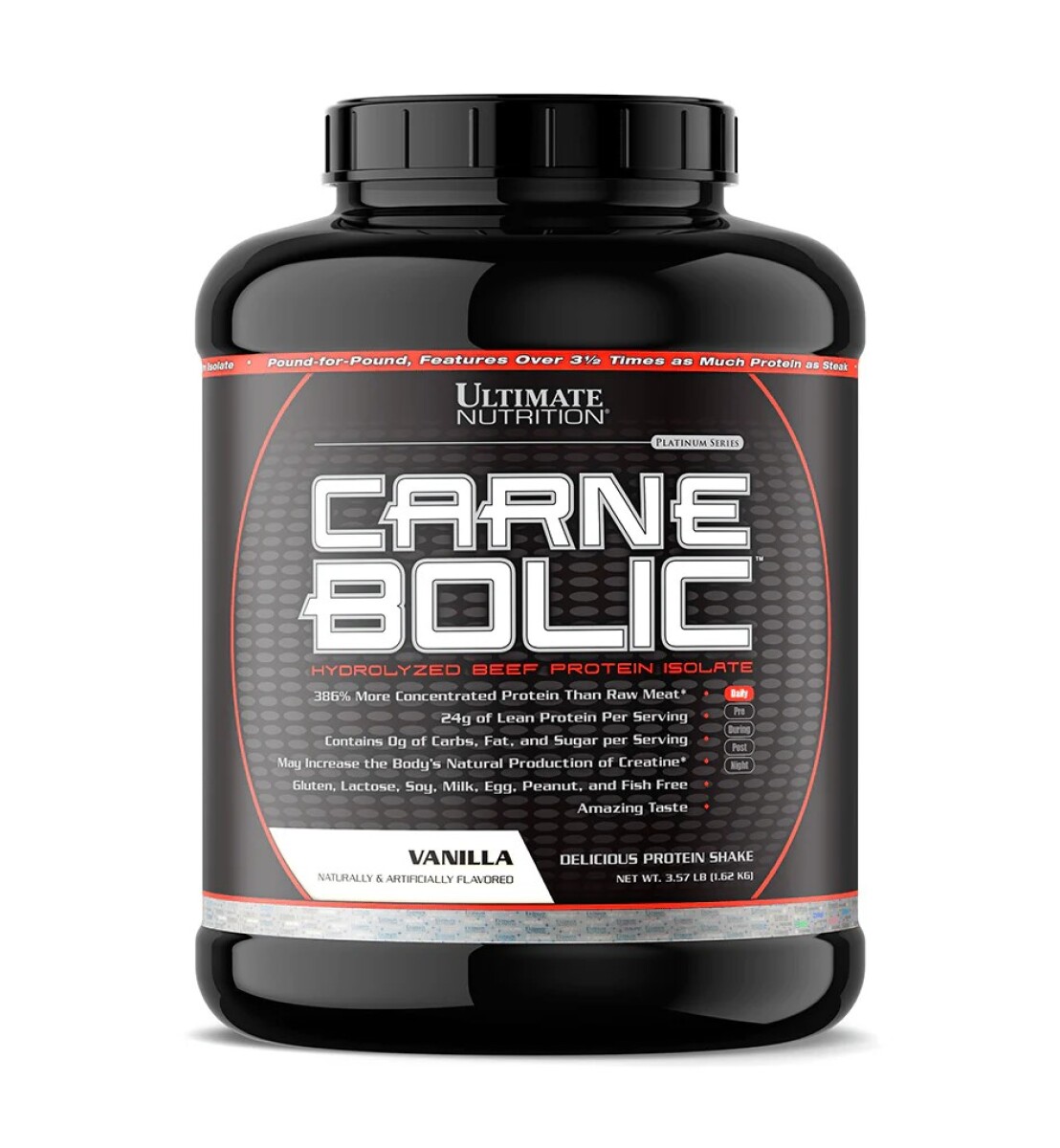 Carnebolic Vainilla 3.7 lb | Proteína de Carne Hidrolizada Ultimate Nutrition 
