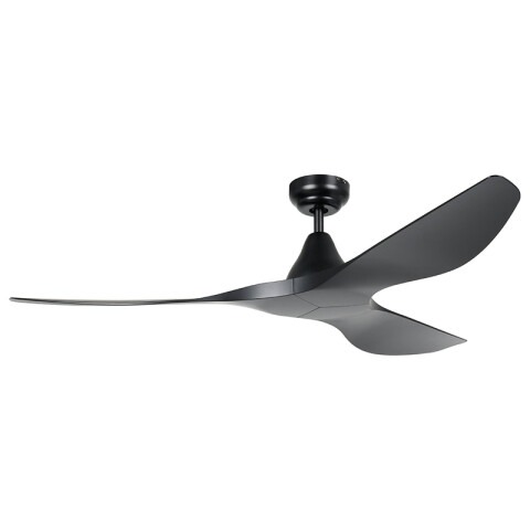 Ventilador de techo negro Ø1320mm con control EG0192
