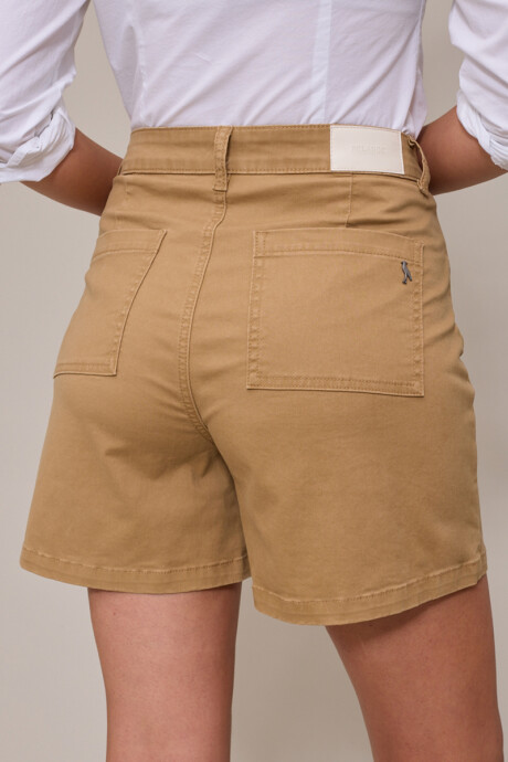 SHORT LORIANA POLANCO Marrón