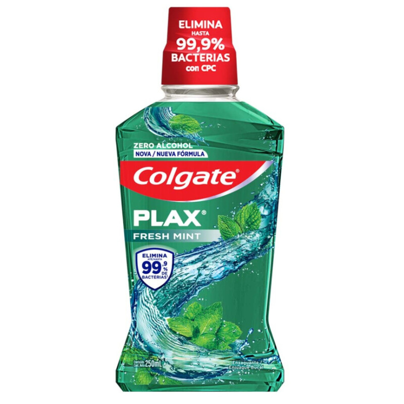 Enjuague Bucal Colgate Plax Fresh Mint 250 ml Enjuague Bucal Colgate Plax Fresh Mint 250 ml