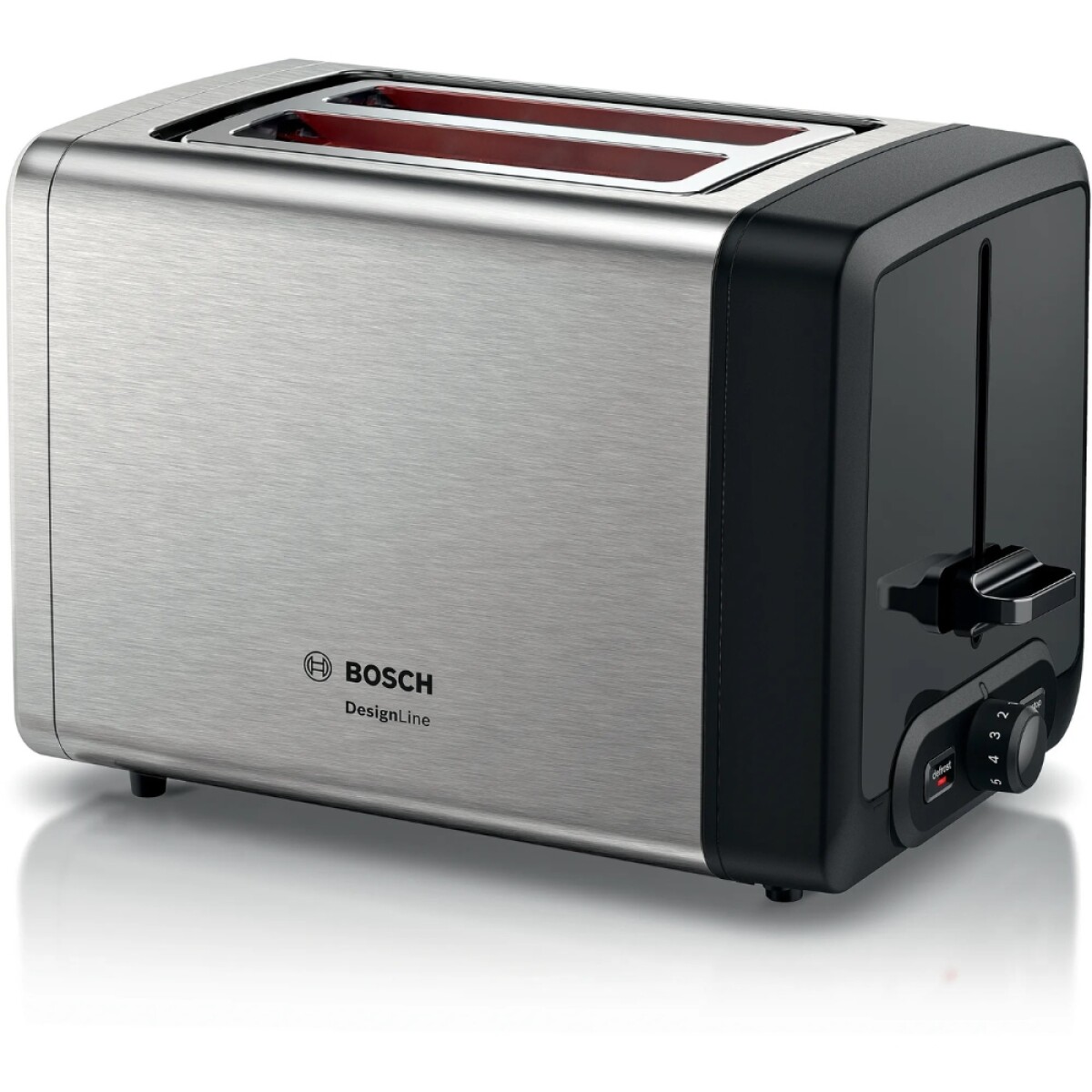 Tostadora Bosch TAT4P420 Designline Acero Inoxidable 970W 