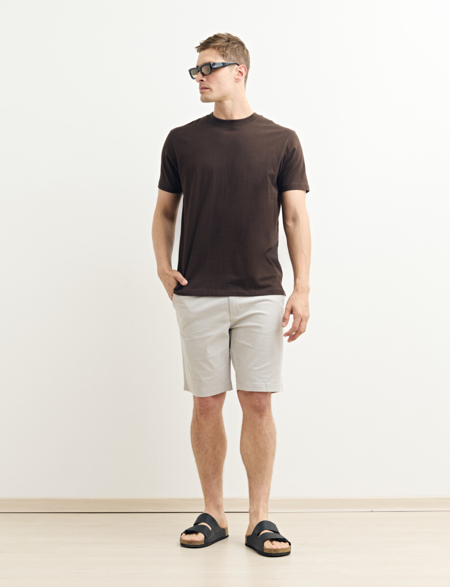 520306 T-SHIRT HARRY Chocolate