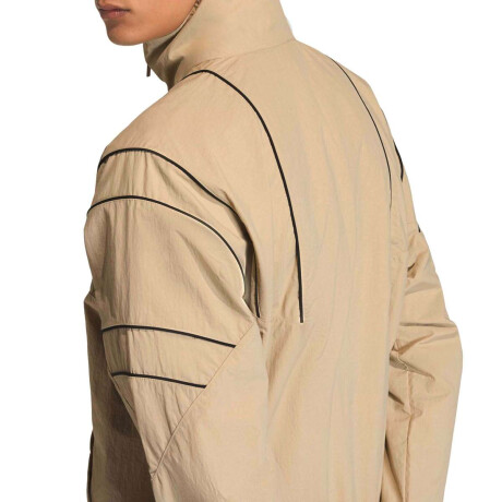 Abrigo Deportiva Cutline De Hombre Crema