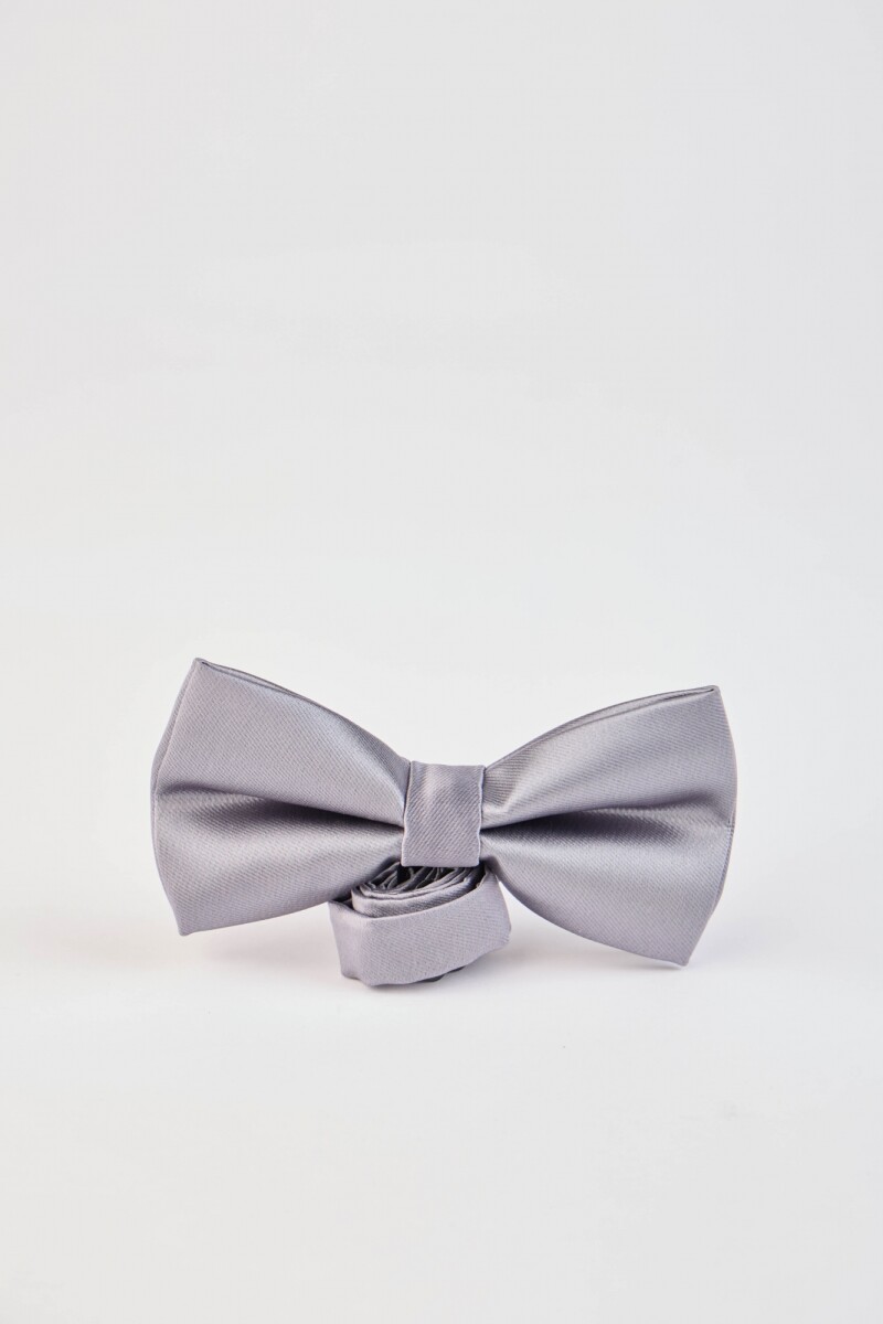 Moña Microfibra - Gris Satinado 