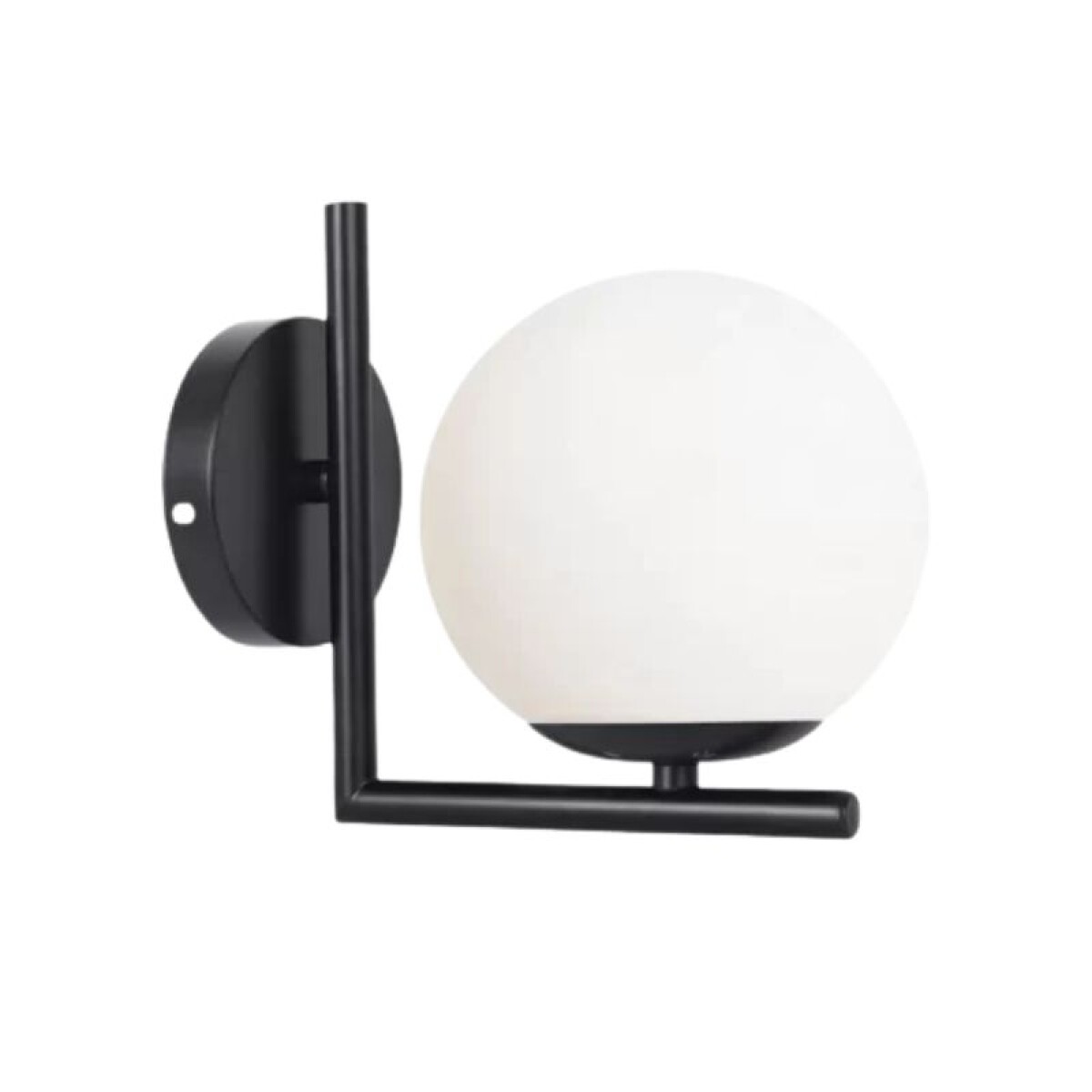Aplique de pared Cap - Negro 