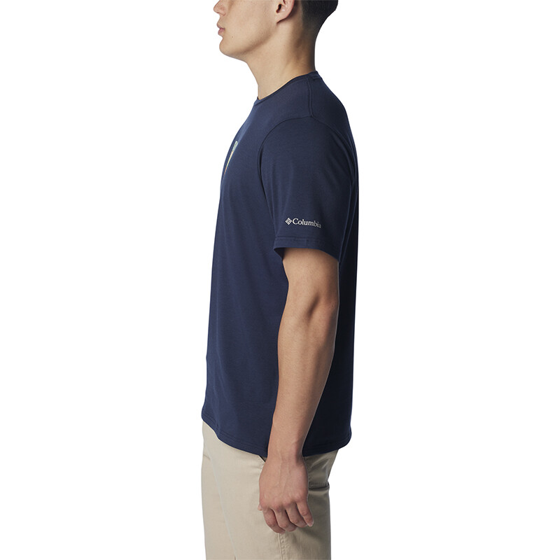 Remera Sun Trek Hombre COLLEGIATE NAVY