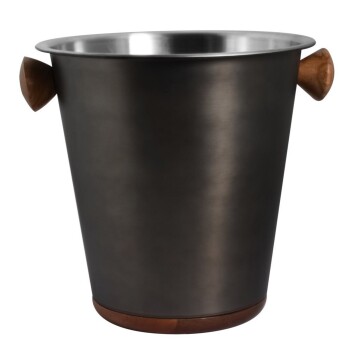 Champagnera Acero Inoxidable Negro Mate 21 cm | Selecta 486052 Champagnera Acero Inoxidable Negro Mate 21 cm | Selecta 486052