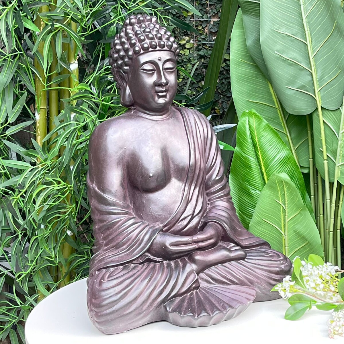 Buda Decorativo Grande Resina 54cm x 28cm x 70cm — El Capitán