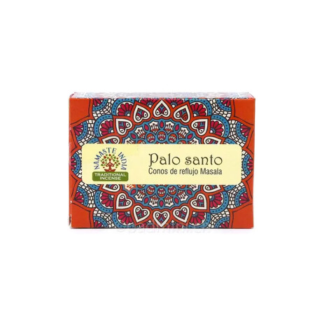 Incienso sahumerio en cono Palo Santo