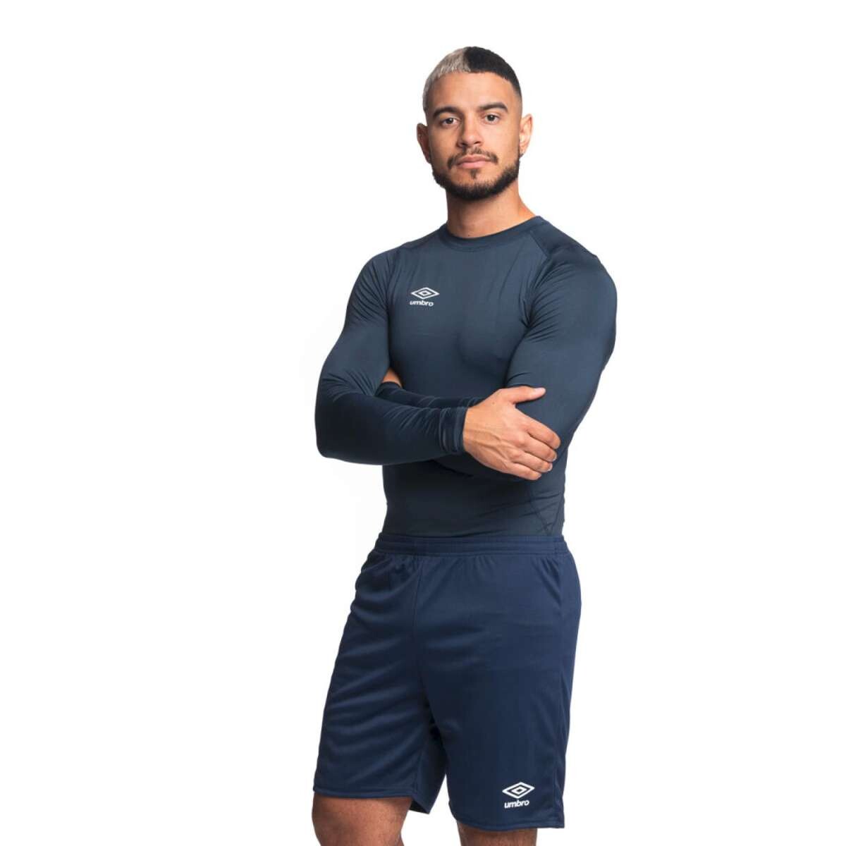 Remera M-T Termica de Hombre - Azul 