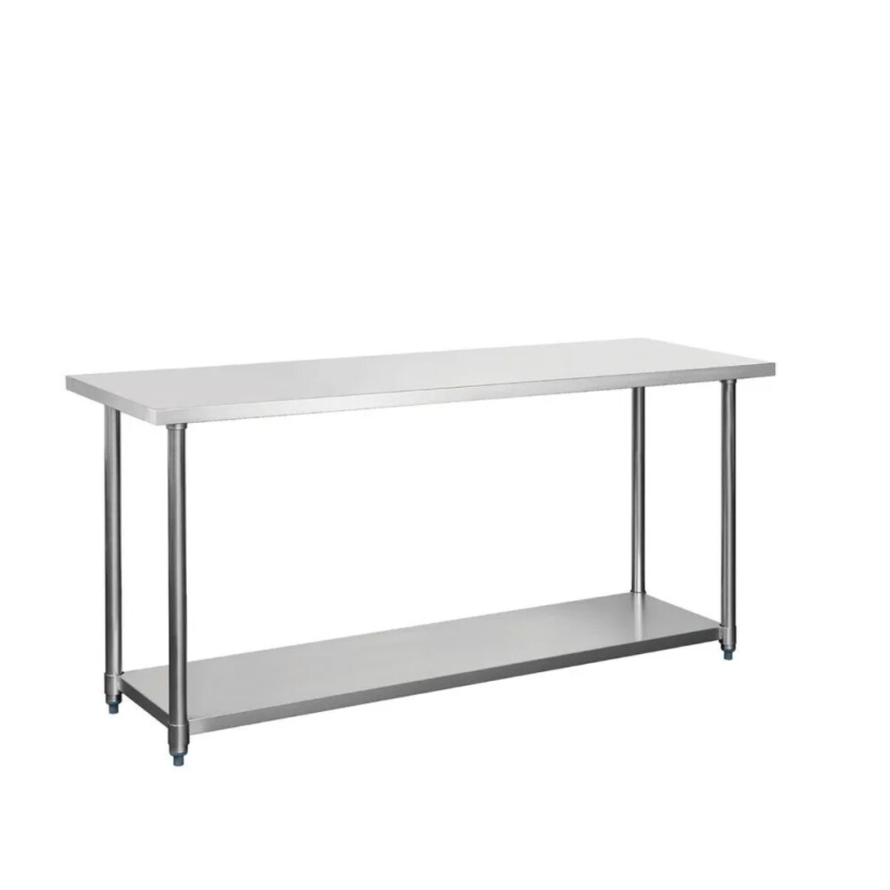 Mesada Central con Estante Inferior 180x60 cm Mesada Central con Estante Inferior 180x60 cm