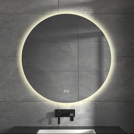 ESPEJO CON LUZ LED Y ANTI EMPAÑE REDONDO 70 CM - E25-129 ESPEJO CON LUZ LED Y ANTI EMPAÑE REDONDO 70 CM - E25-129