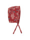 Capota De Tejido Estampada Granate