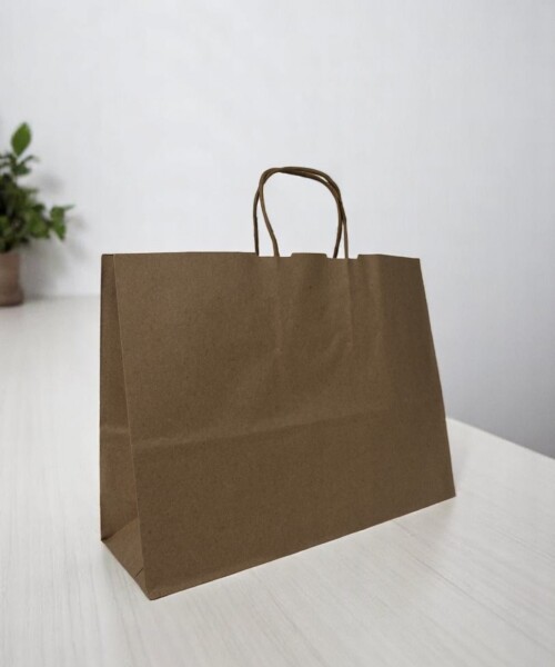 Bolsa lisa luna 32x10x23cm MADERA