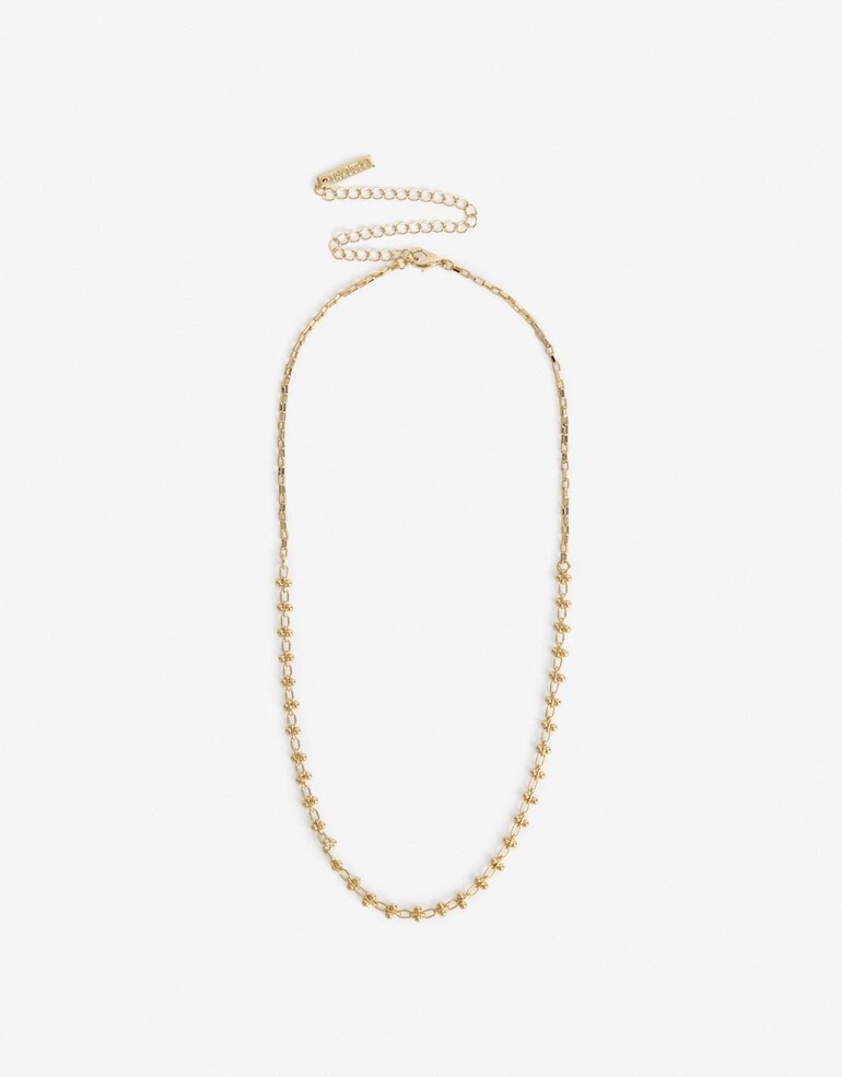 Collares Cortos Metal Collar Corto Cubic Zirconia - Dorado