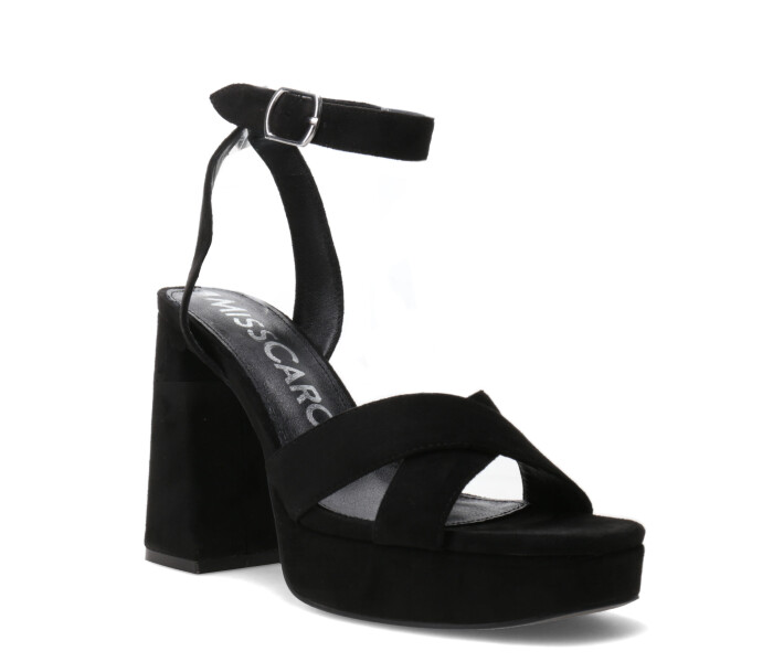 Sandalias de Mujer Miss Carol Vora Negro