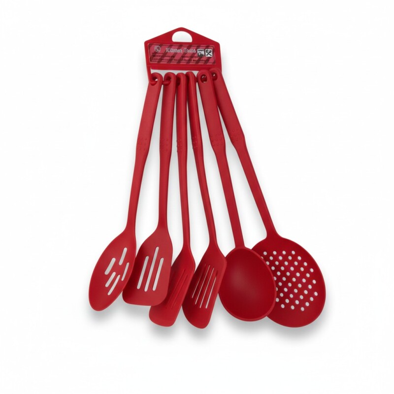 CUCHARONES DE PLÁSTICO SET x6 KITCHEN CUCHARONES DE PLÁSTICO SET x6 KITCHEN