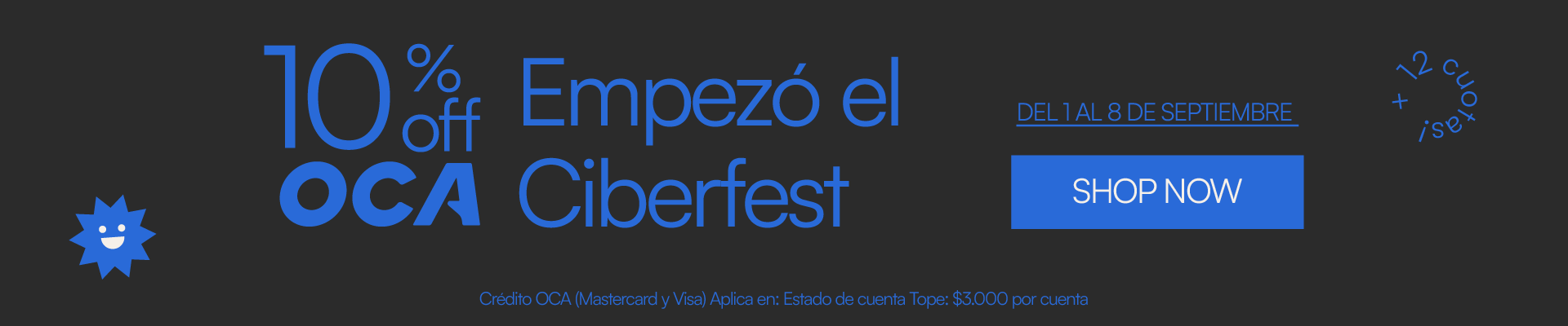Descuento OCA Ciberfest