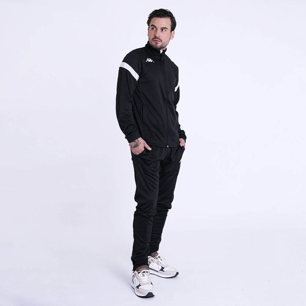 Buzo Futbol Kappa4Soccer Dalcito Hombre Black/white