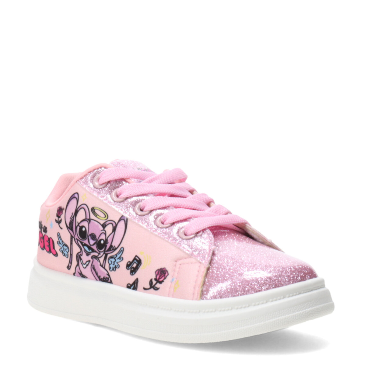 Championes Infantiles Disney Stich Angel - Rosado 